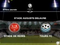 Football Ligue 2 : vidéo du match Stade de Reims - Tours FC du 09 mars 2012. Le vendredi 9 mars 2012 à Reims. Marne. 